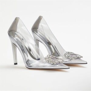 NEW Good American Cinder-F*cking Rella Pumps, Size 10